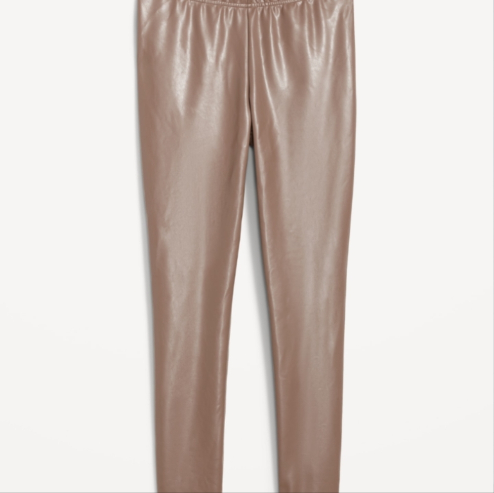 Old Navy High waisted Faux Leather Leggings Pants Tights Casual   Women's 4X